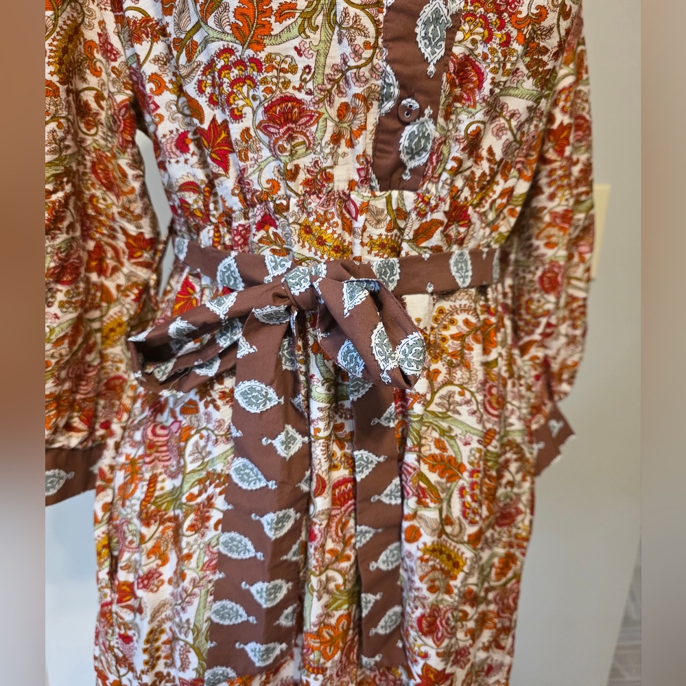 Floral Fall Maxi Dress-NWT - Picture 3 of 9